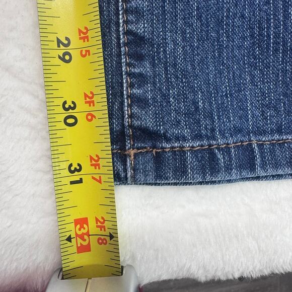 Nine West Women's Jordan Blue Denim Bootcut Jeans Size 10 Casual Stretchy - Picture 9 of 9